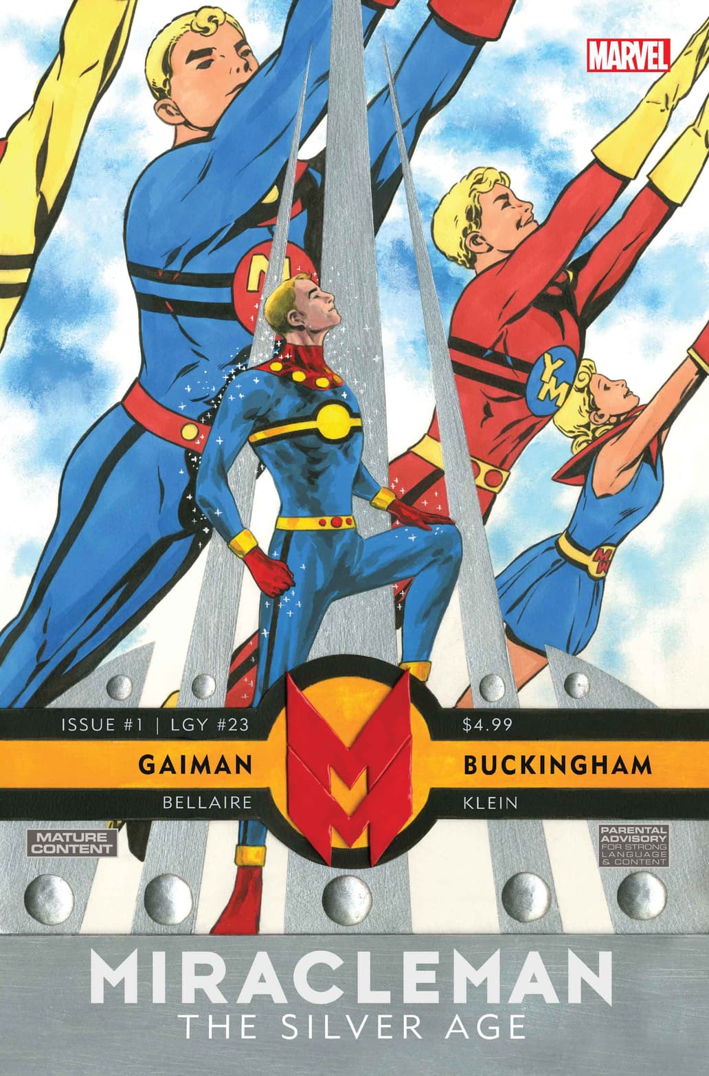 Miracleman: The Silver Age #1 Cover by Mark Buckingham