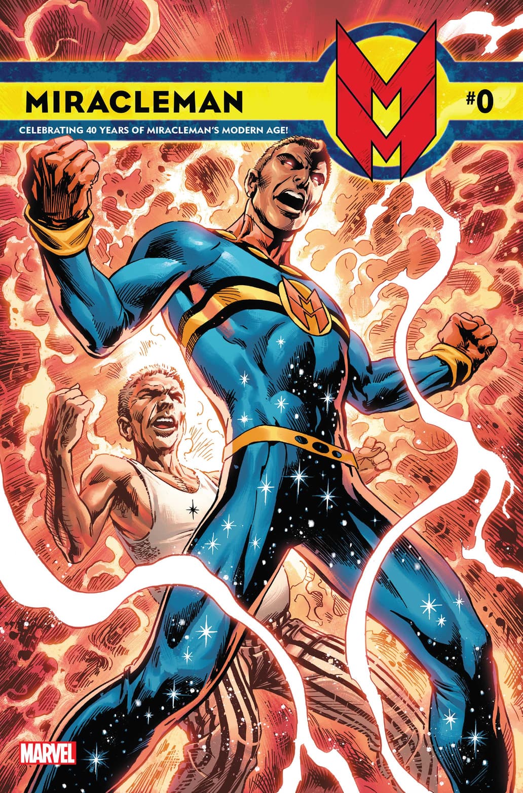 MIRACLEMAN #0 Cover by ALAN DAVIS & ALEJANDRO SÁNCHEZ