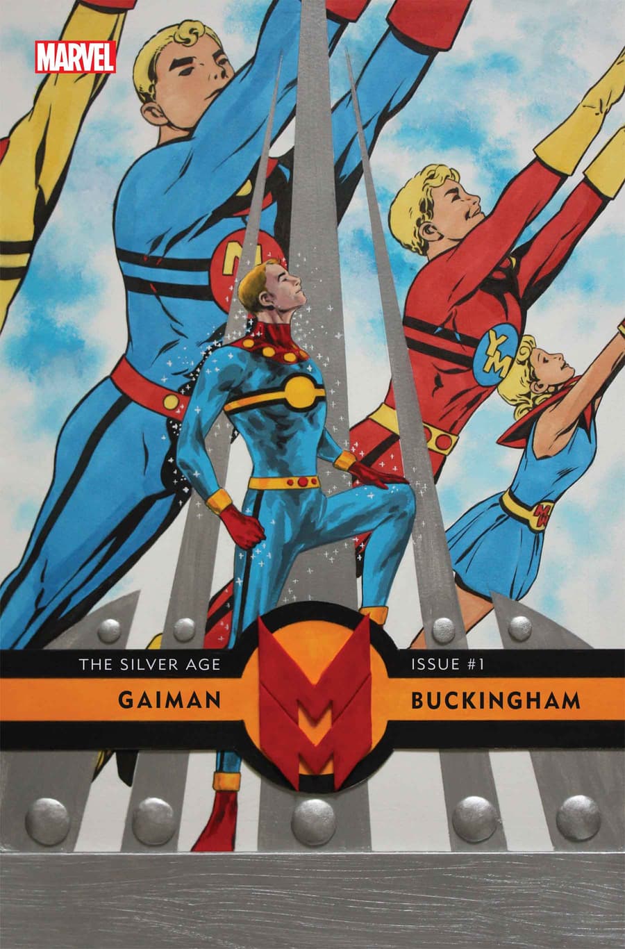 MIRACLEMAN BY GAIMAN & BUCKINGHAM: THE SILVER AGE (2022) #1 cover by Mark Buckingham