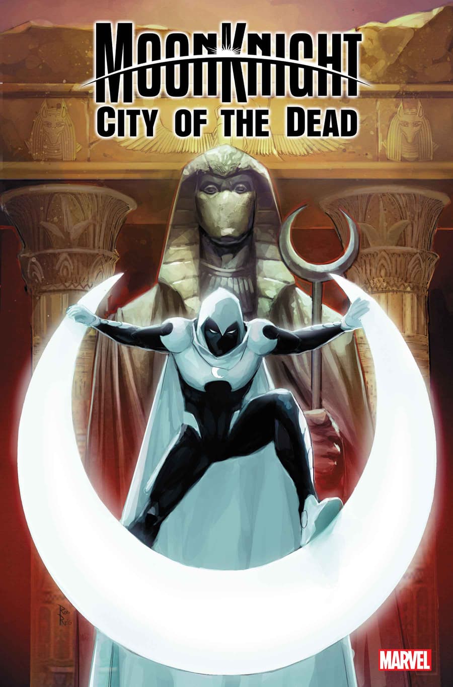 MOON KNIGHT: CITY OF THE DEAD #1 cover by Rod Reis