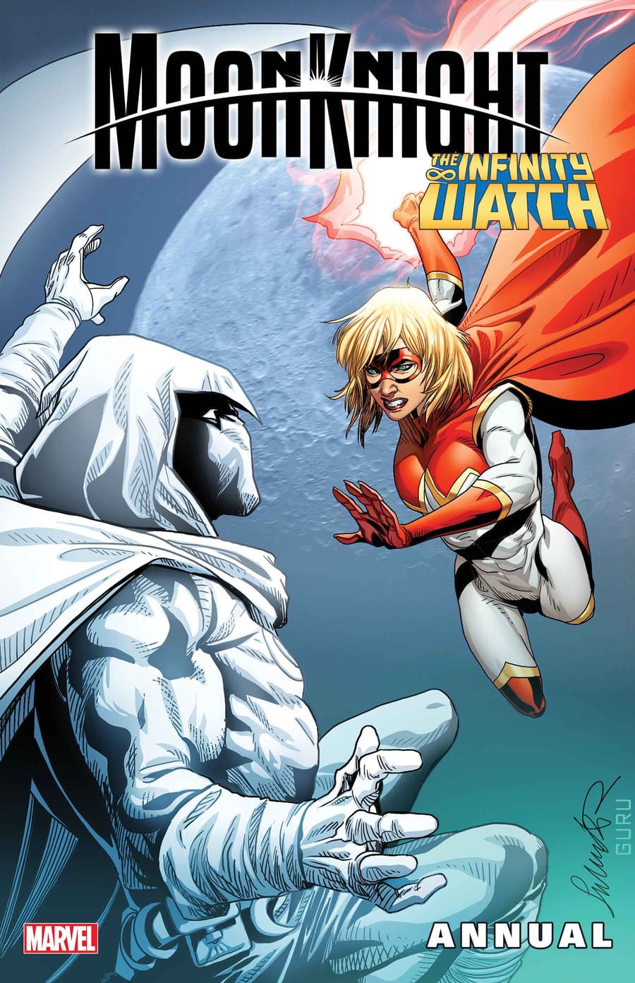 MOON KNIGHT ANNUAL #1 cover by Salvador Larroca