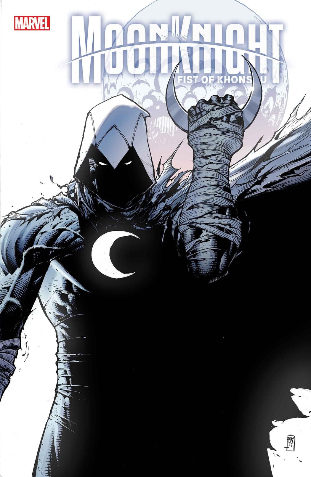 MOON KNIGHT: FIST OF KHONSHU #1 variant cover by Stephen Platt