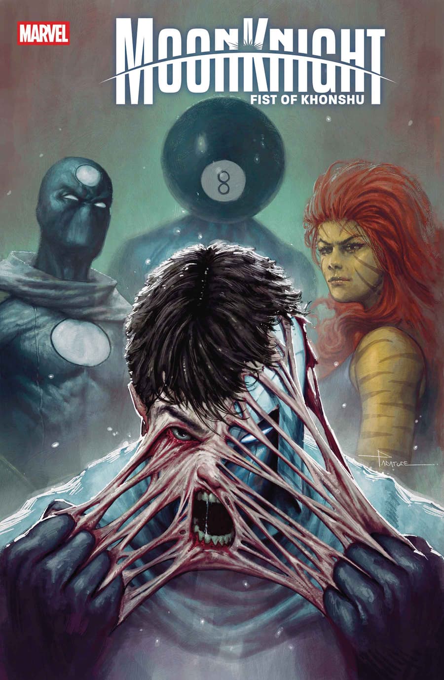 MOON KNIGHT: FIST OF KHONSHU #11 Cover by DAVIDE PARATORE