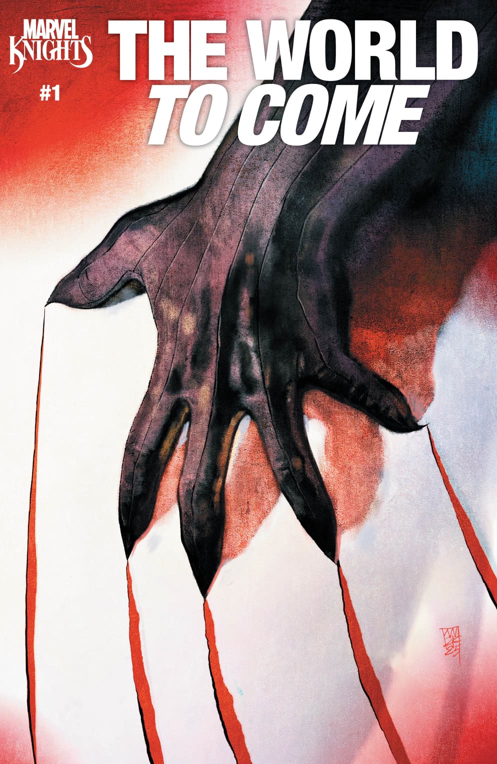 ARVEL KNIGHTS: THE WORLD TO COME #1 Variant Cover by Alex Maleev