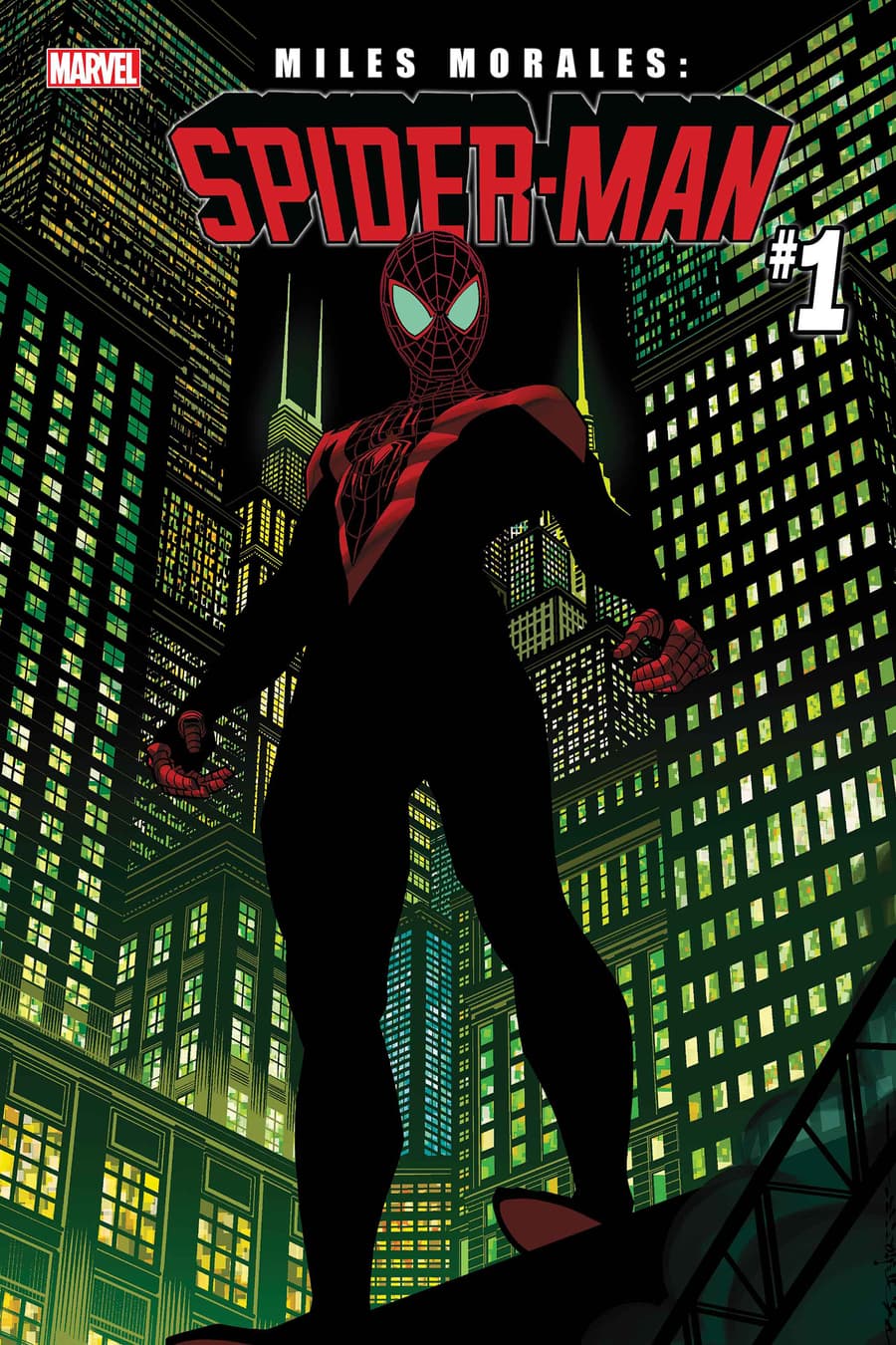 Miles Morales Spider-Man cover