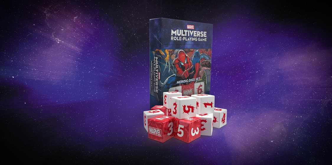 Marvel Multiverse Role-Playing Game RPG Official Accessories Dice