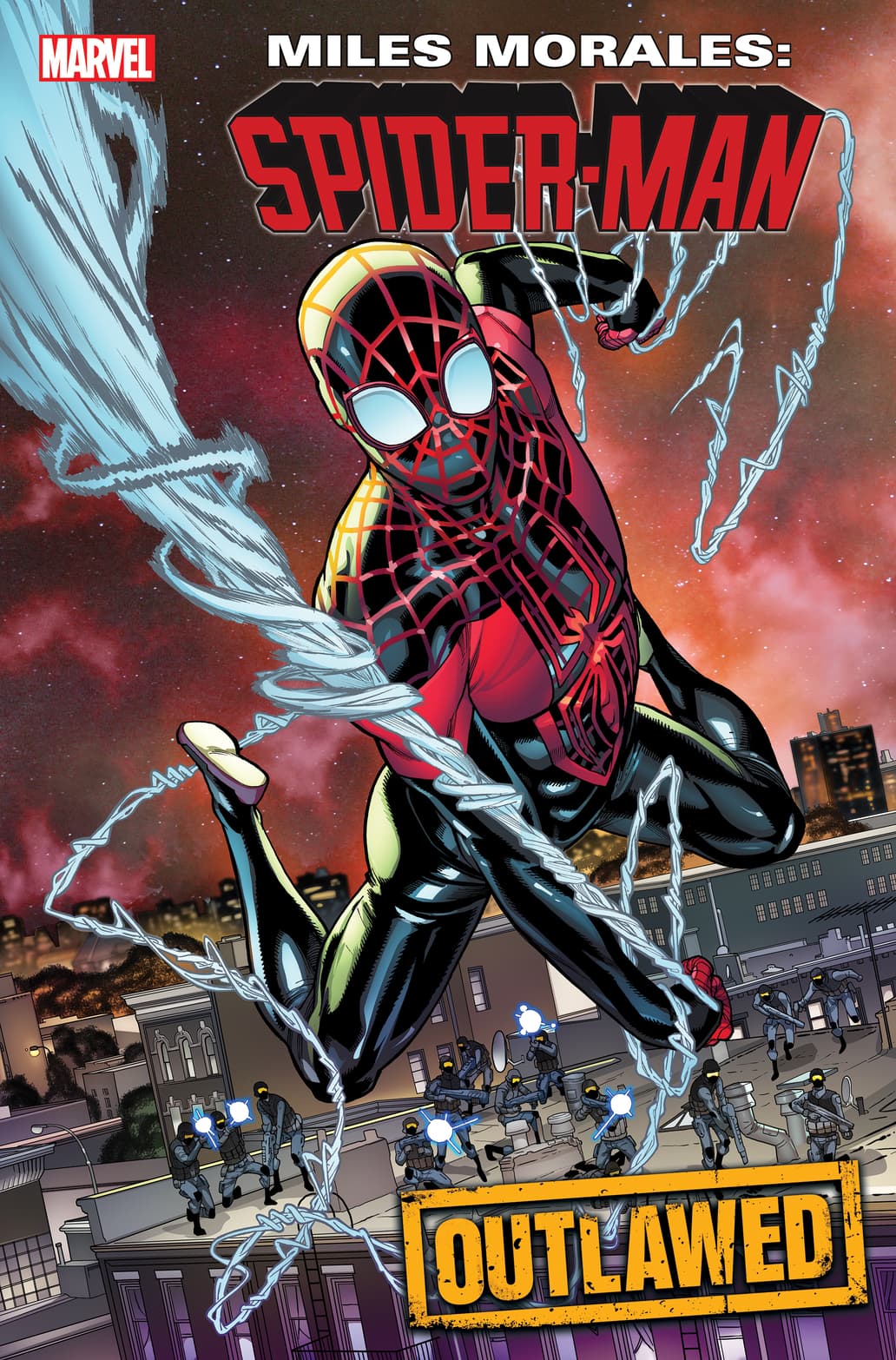 MILES MORALES: SPIDER–MAN #17 cover by Javier Garrón