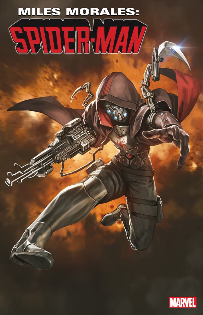 Miles Morales: Spider-Man #38 variant cover by Skan