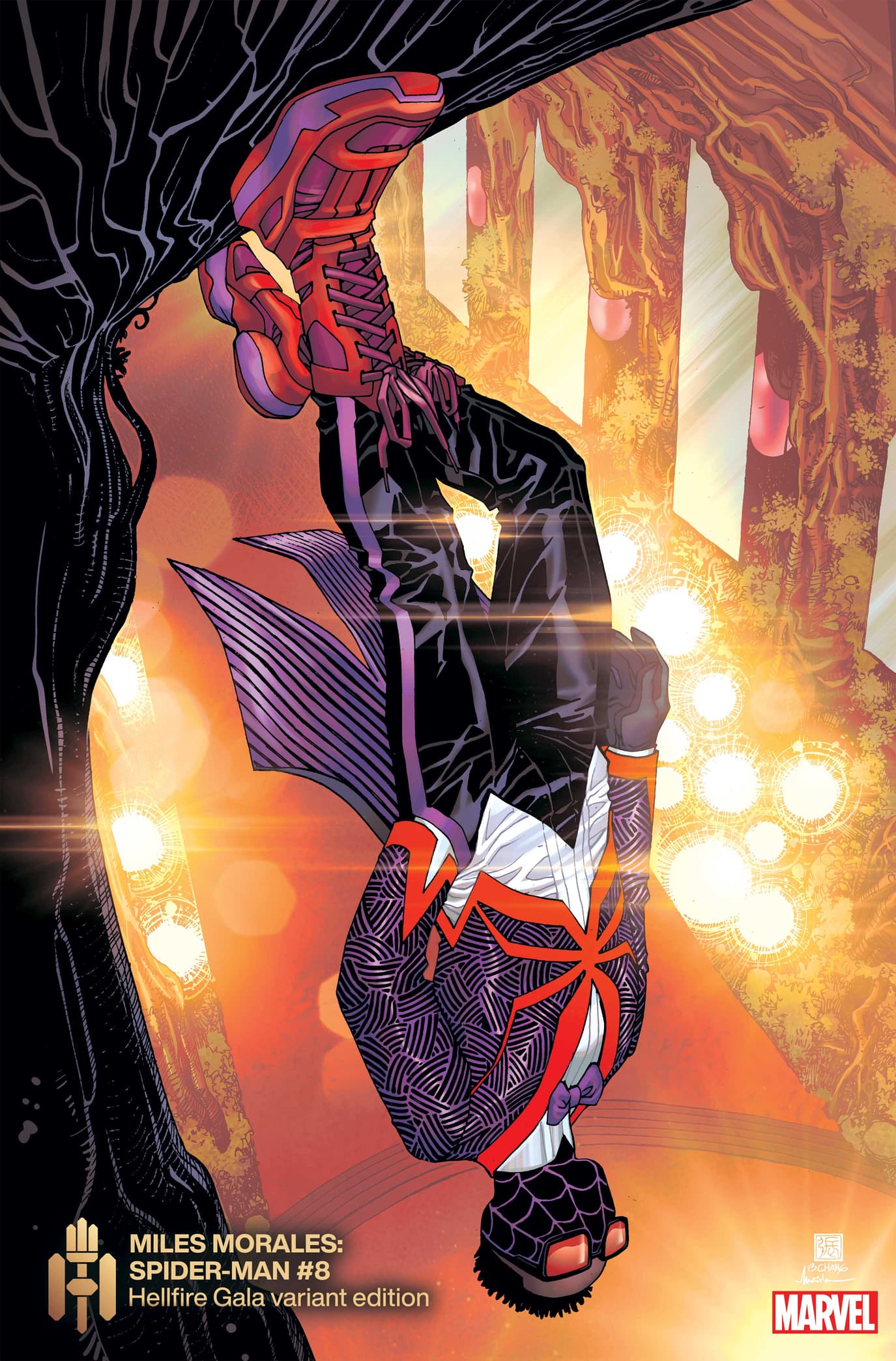 MILES MORALES SPIDER-MAN #39 DAUTERMAN HELLFIRE GALA VARIANT