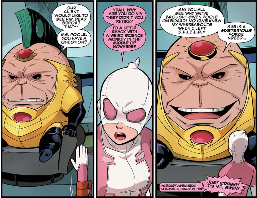 MODOK and Gwenpool