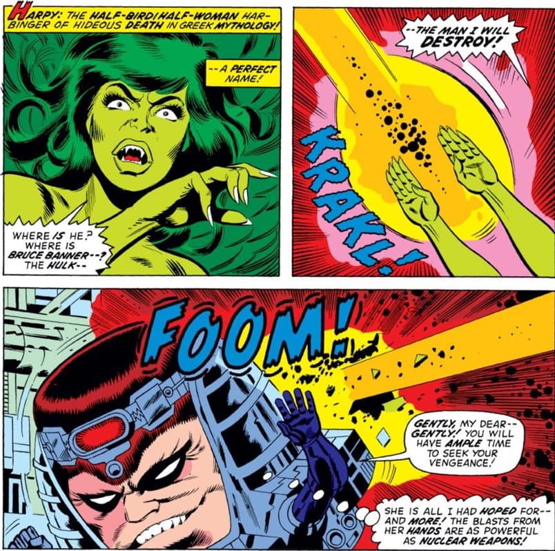 MODOK creates Harpy