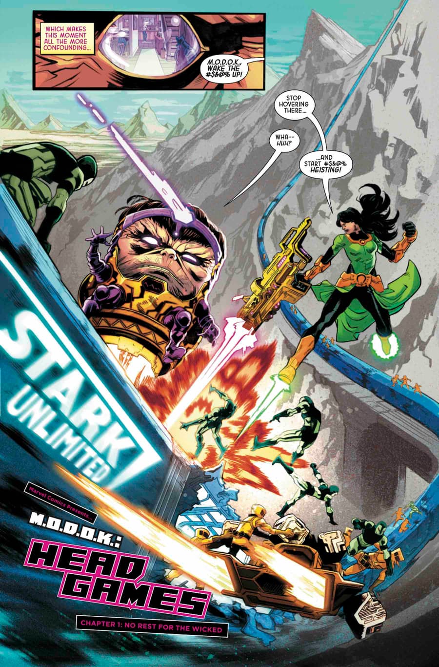 M.O.D.O.K.: HEAD GAMES #1 preview pages