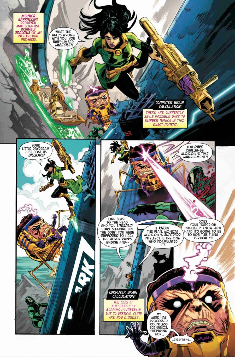 M.O.D.O.K.: HEAD GAMES #1 preview pages