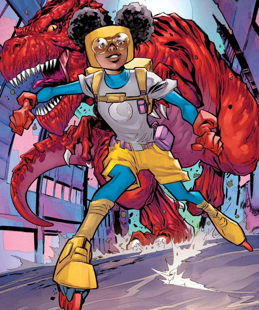 MOON GIRL AND DEVIL DINOSAUR (2022) #1 cover by Ken Lashley