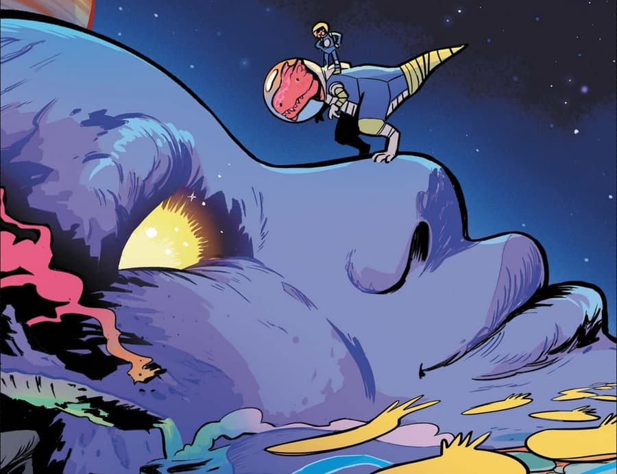 Illa on the cover of MOON GIRL AND DEVIL DINOSAUR (2015) #20 by Natacha Bustos