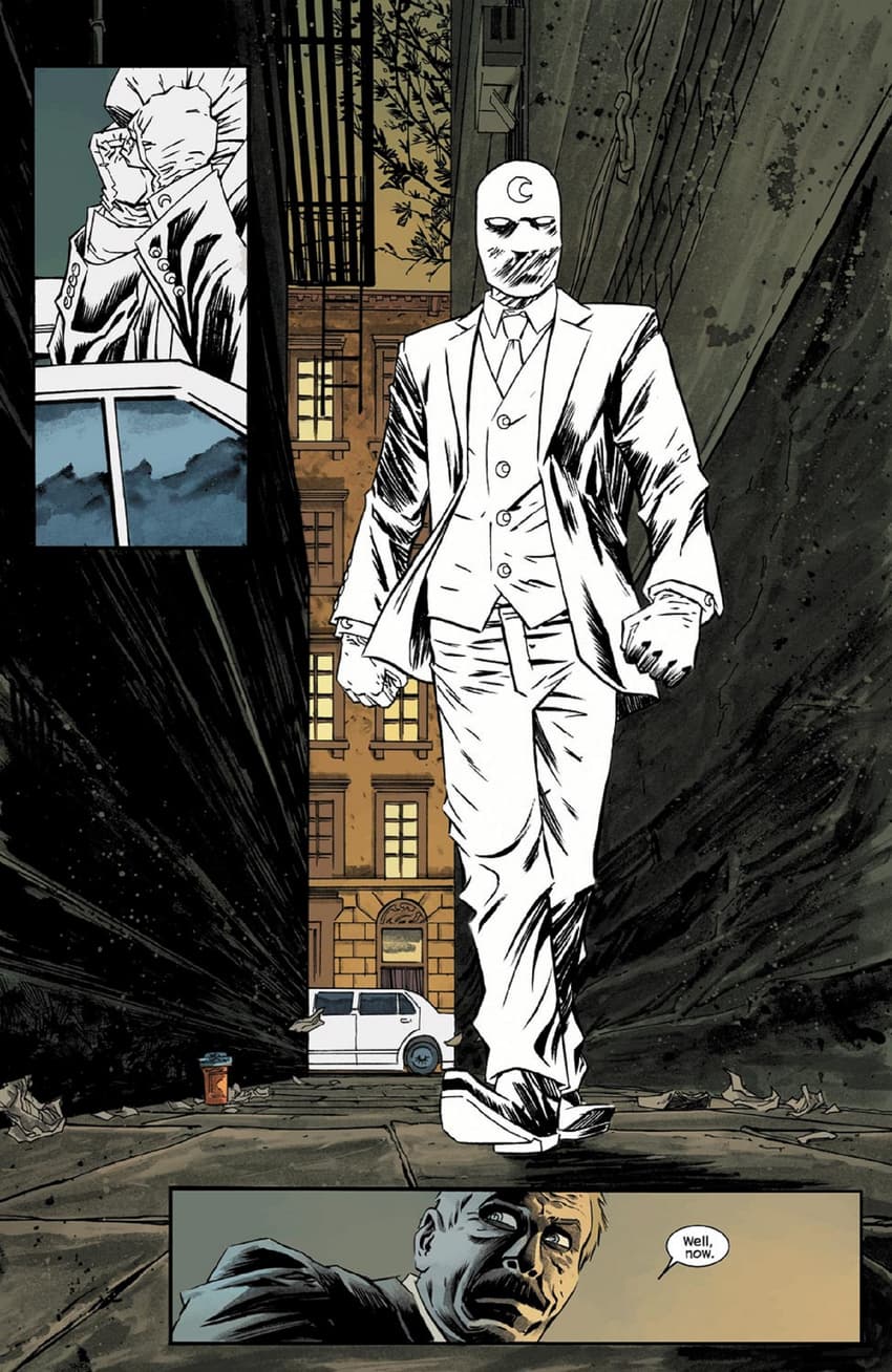 Moon Knight - Suit 1  Marvel moon knight, Marvel comics art, Moon