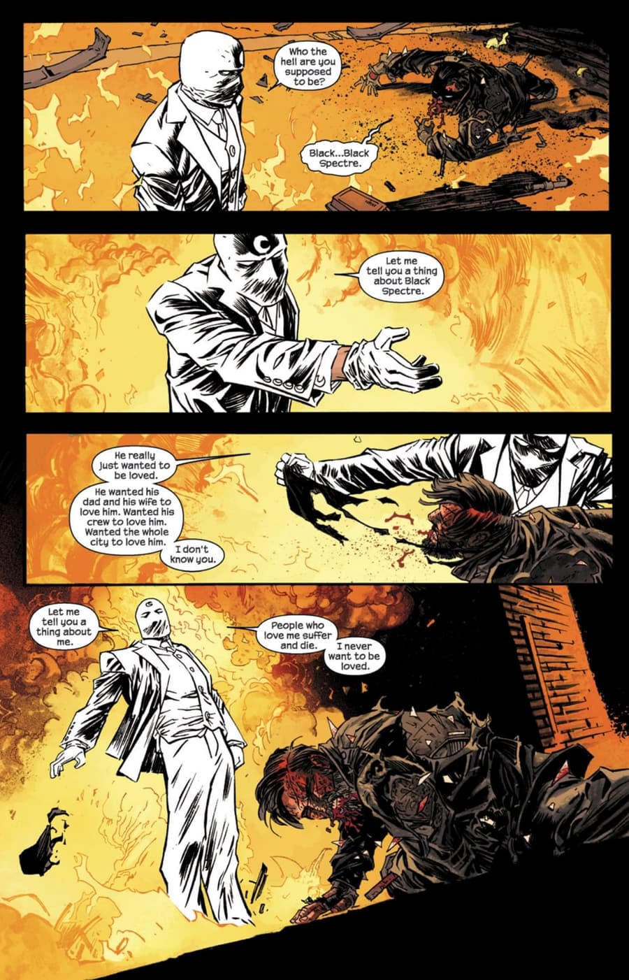 MOON KNIGHT (2014) #6 page by Warren Ellis and Declan Shalvey