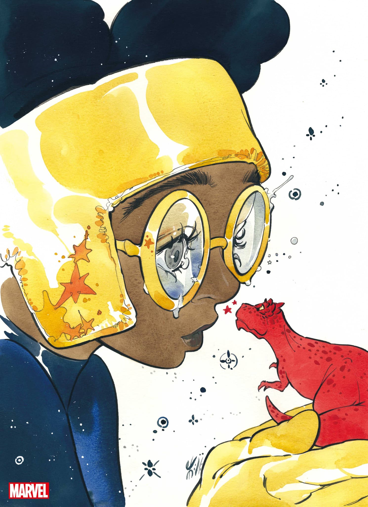 MOON GIRL variant cover by Peach Momoko