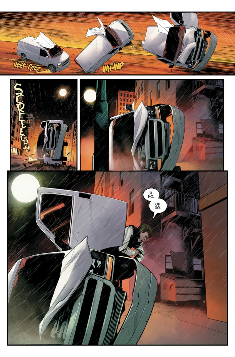 MOON KNIGHT #1 preview pages by Alessandro Cappuccio with colors by Rachelle Rosenberg and letters by VC's Cory Petit
