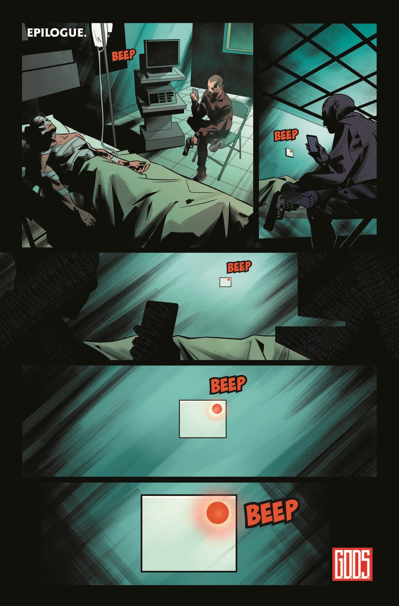 MOON KNIGHT (2021) #26: G.O.D.S. Bonus Page by Jonathan Hickman and Federico Sabbatini