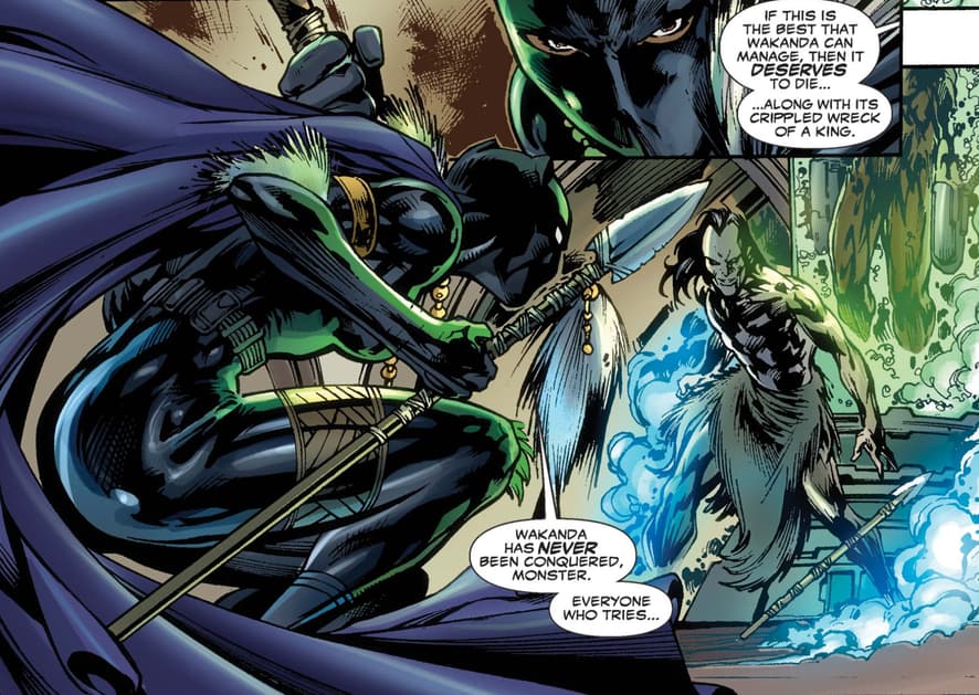 Morlun faces Black Panther Shuri