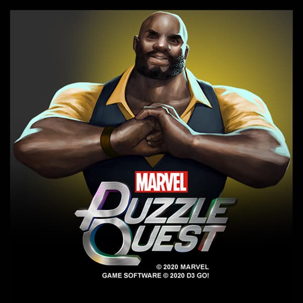 Marvel Insider Featured Rewards Marvel Puzzle Quest 4-Star Luke Cage (Power Man) Bundle