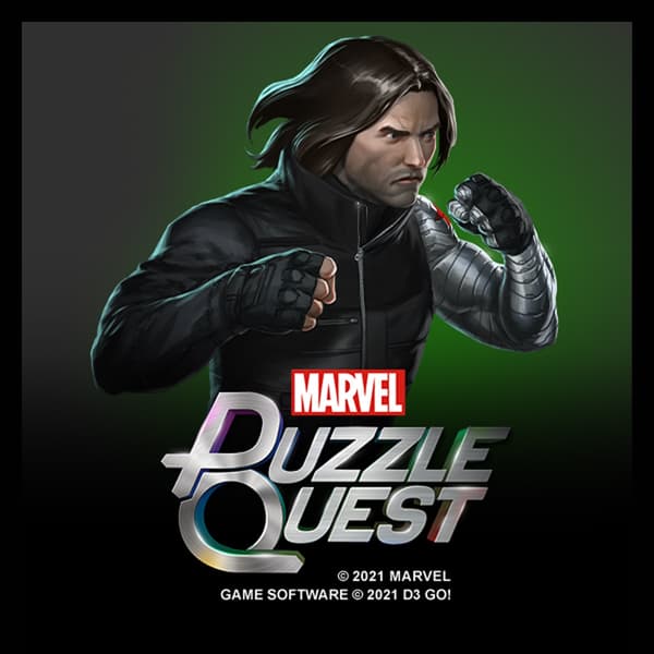 Bucky Barnes Puzzle Quest Character
