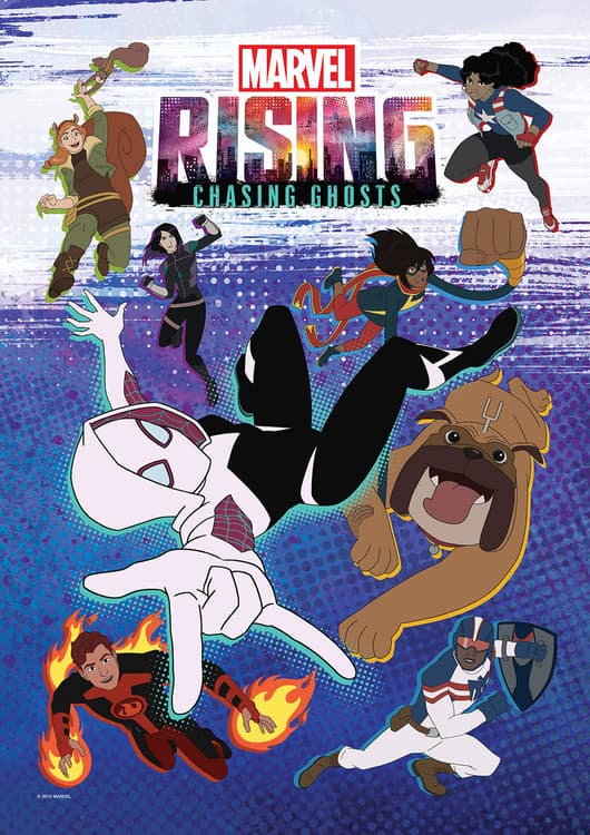 Marvel Rising - Just 15 minutes until the premiere of Marvel Rising:  Chasing Ghosts on the Marvel HQ  channel! Are you tuning in? Go