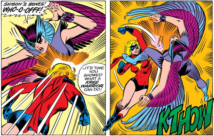 Ms. Marvel vs Deathbird
