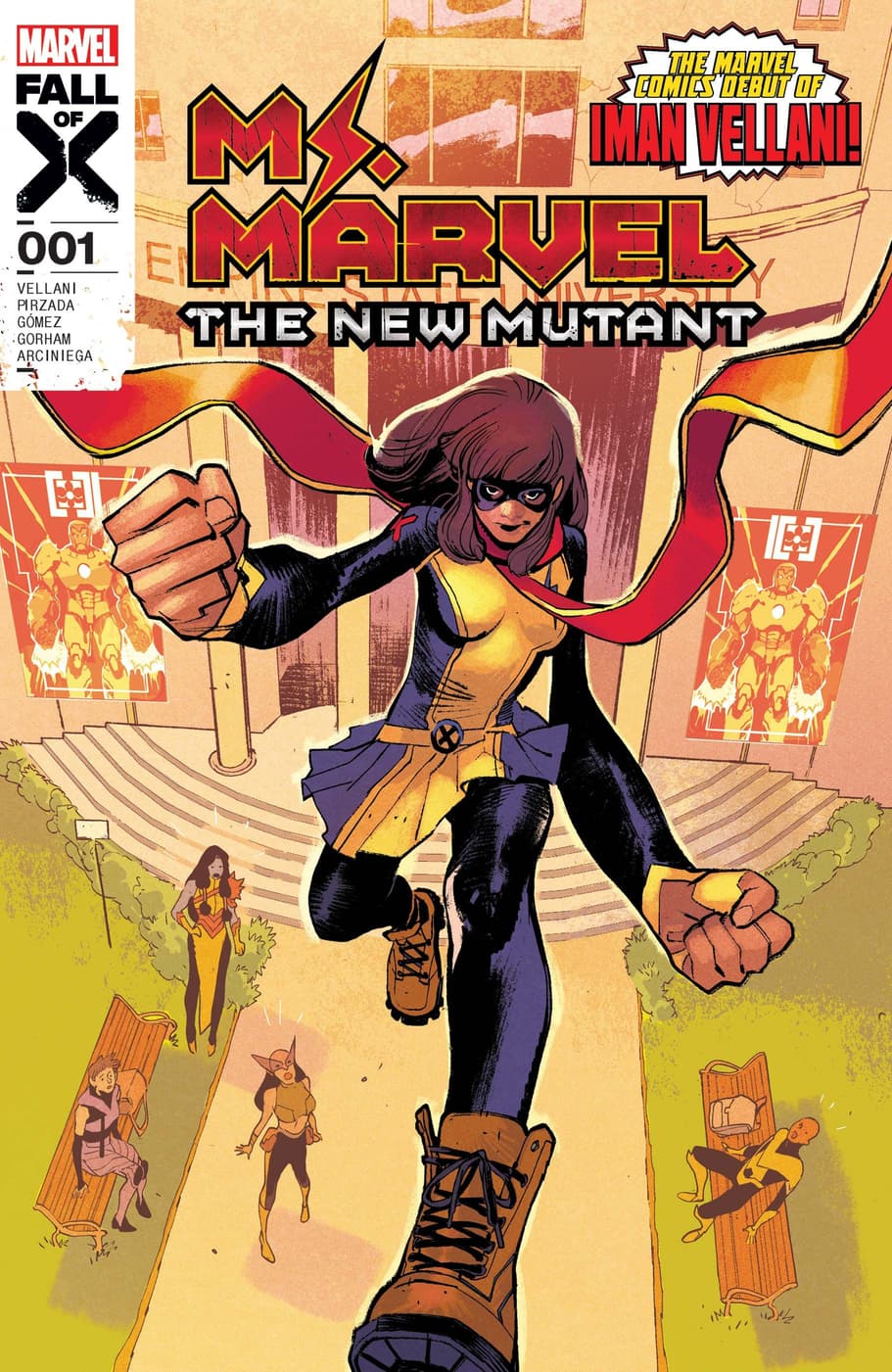 MS. MARVEL: THE NEW MUTANT (2023) #1 cover by Sara Pichelli