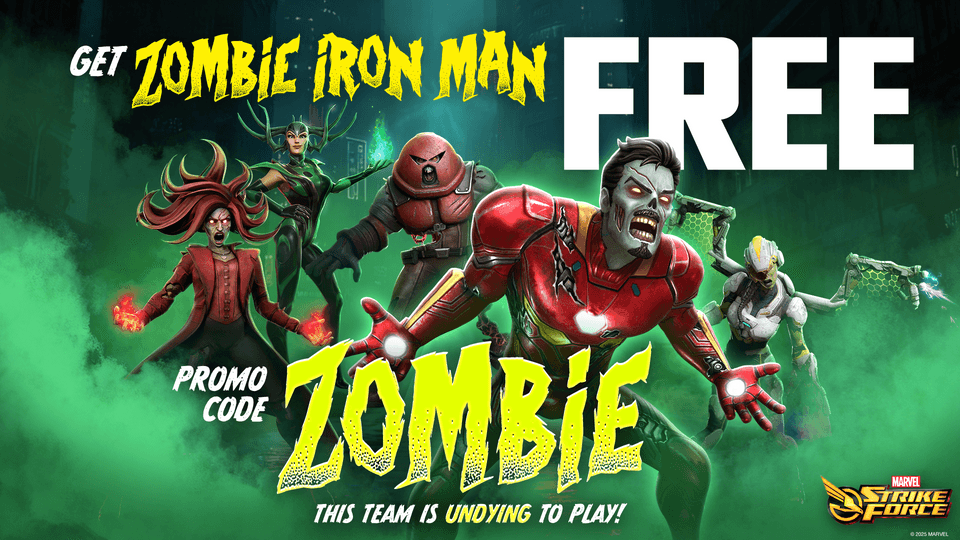 MARVEL Strike Force ZOMBIE Promo Code