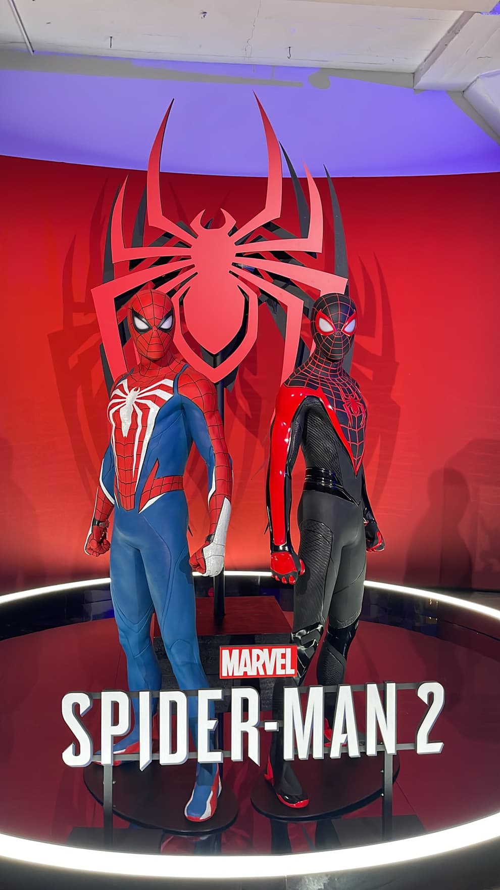 Marvel's Spider-Man 2 Preview Event Spider-Men Peter Parker Miles Morales Spider-Man