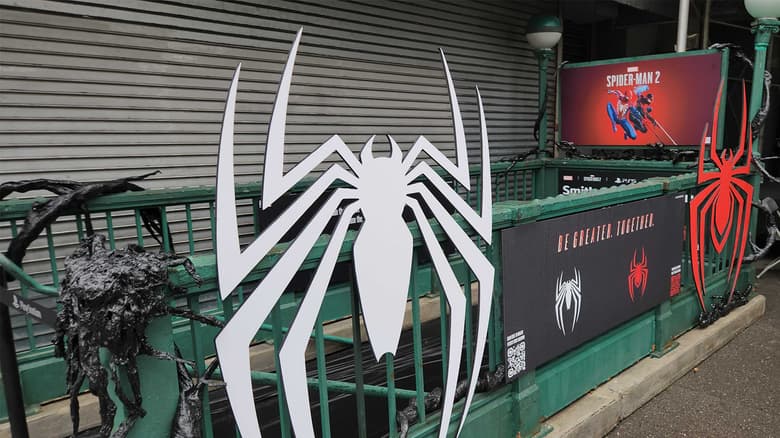 Marvel's Spider-Man 2' Pop-Up Event in New York City Sends Fans on