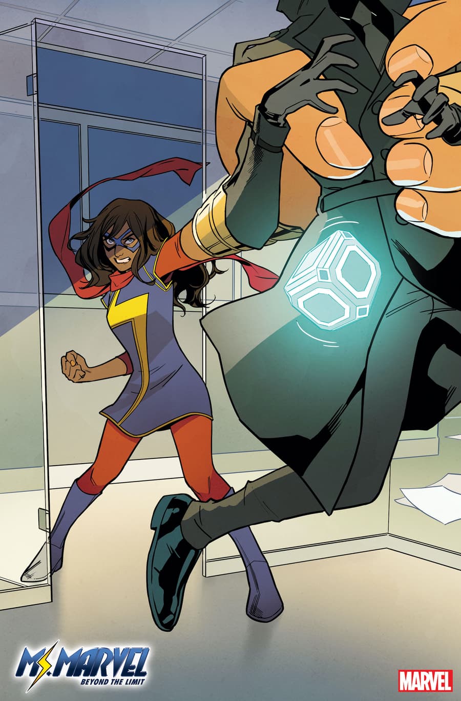 MS. MARVEL: BEYOND THE LIMIT #1 preview art by Andrés Genolet with colors by Triona Farrell