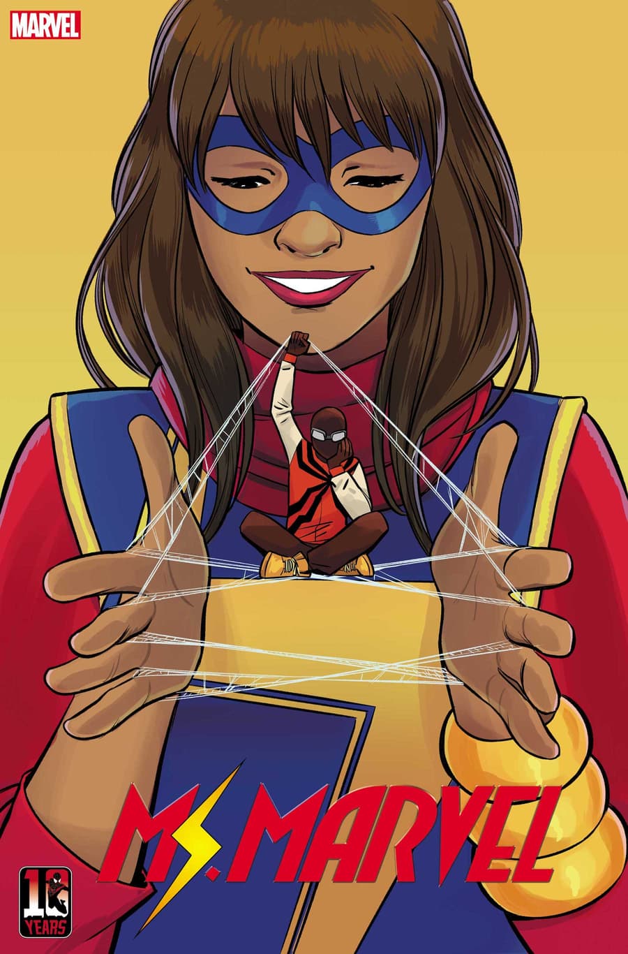 MS. MARVEL: BEYOND THE LIMIT #1 MILES MORALES 10th ANNIVERSARY VARIANT COVER by NATACHA BUSTOS