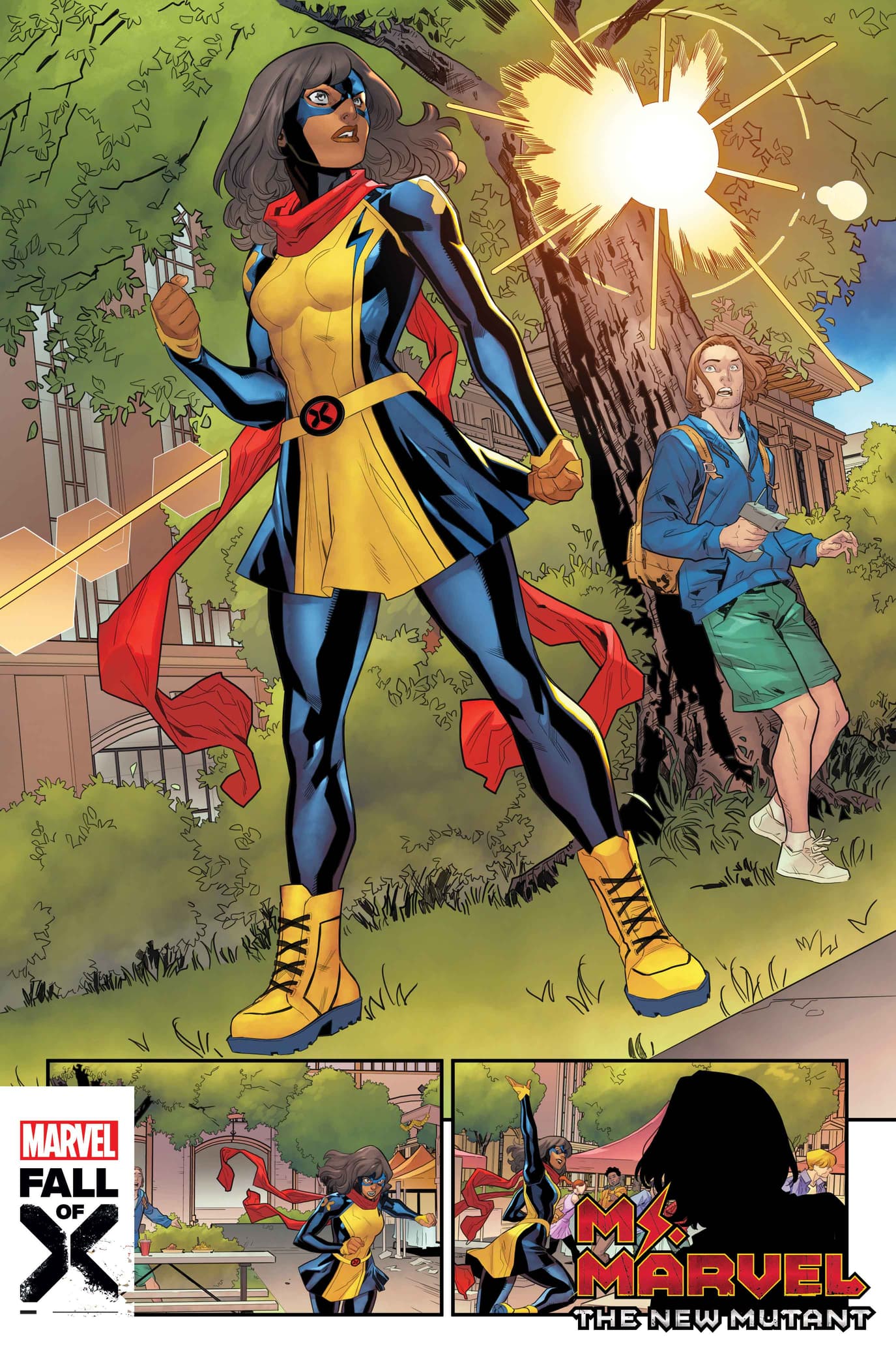 Kamala Khan Goes Undercover For The X Men In Ms Marvel The New Mutant 1 First Look Marvel 4378