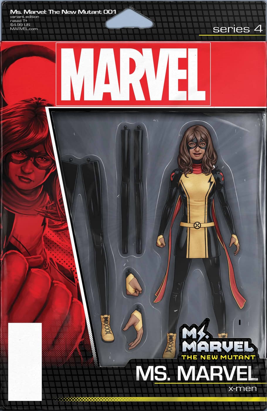 MS. MARVEL: THE NEW MUTANT #1 Action Figure Variant by John Tyler Christopher