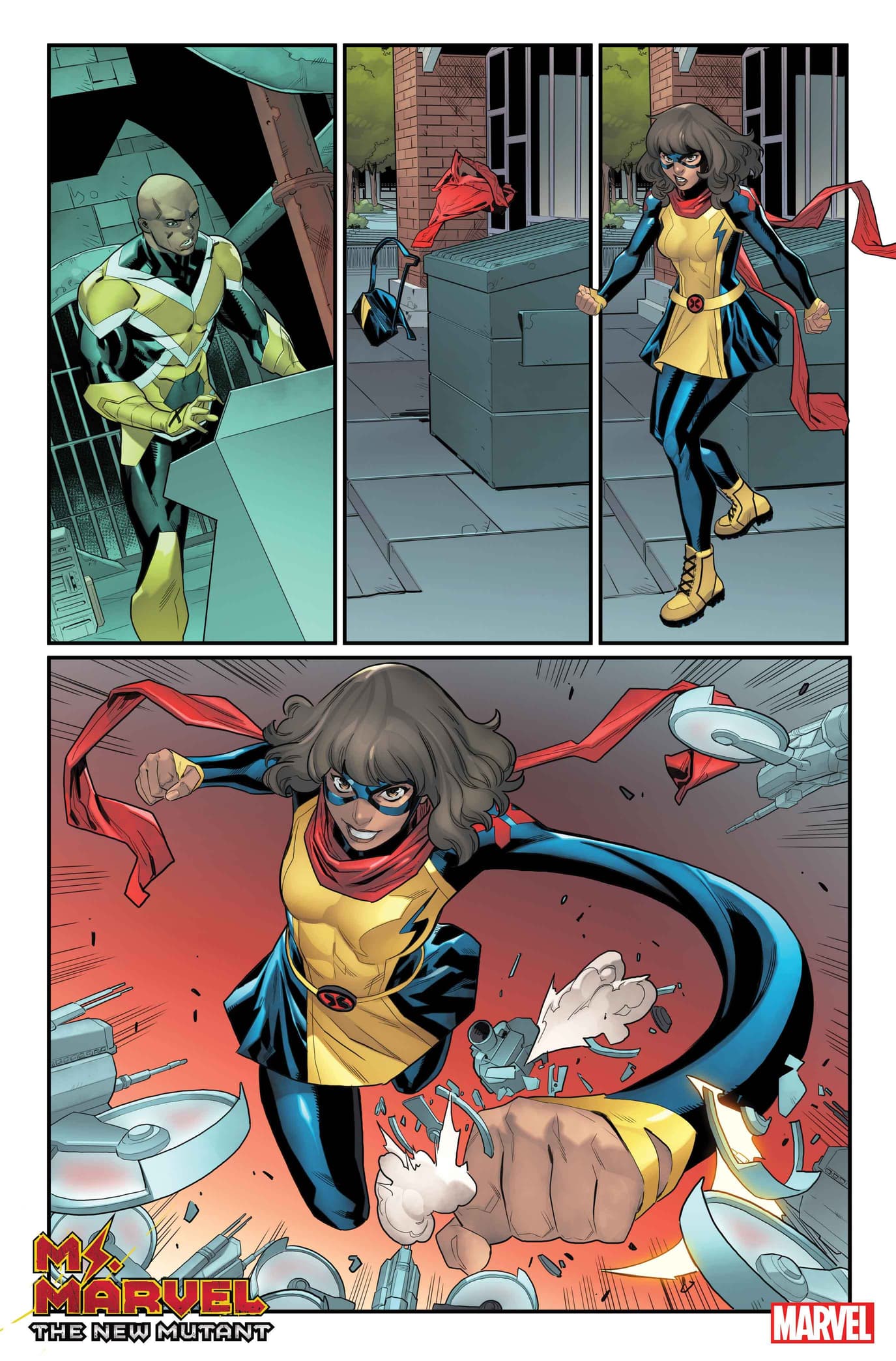 MS. MARVEL: THE NEW MUTANT #2 interior artwork by Carlos Gómez