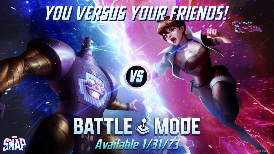 MARVEL SNAP Introduces Battle Mode As a New Feature In Game