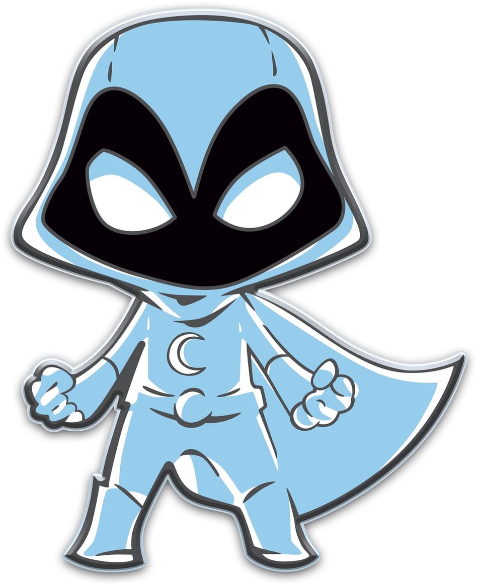 Moon Knight pin available to Marvel Unlimited subscribers at the Official Marvel Store.
