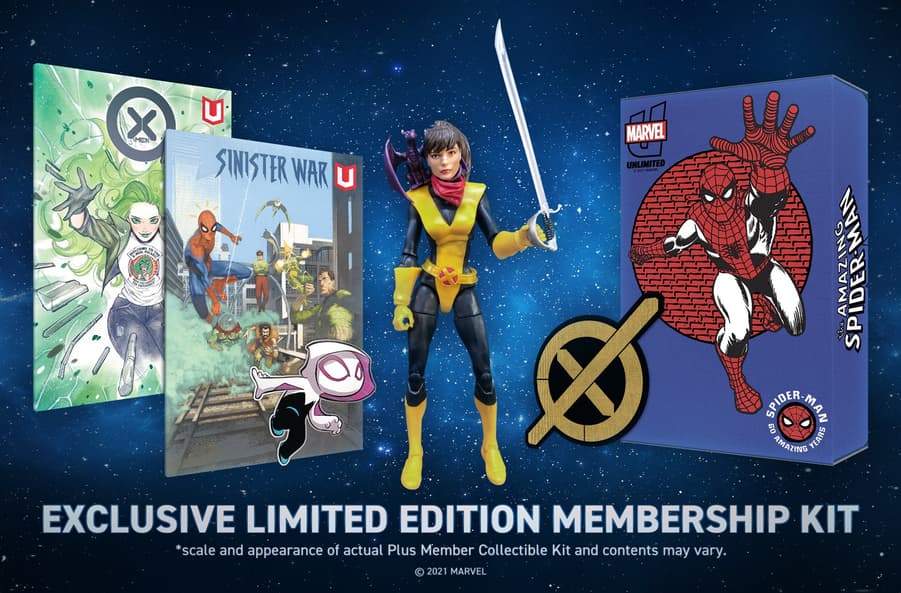 Announcing the 2021 Marvel Unlimited Plus Member Kit