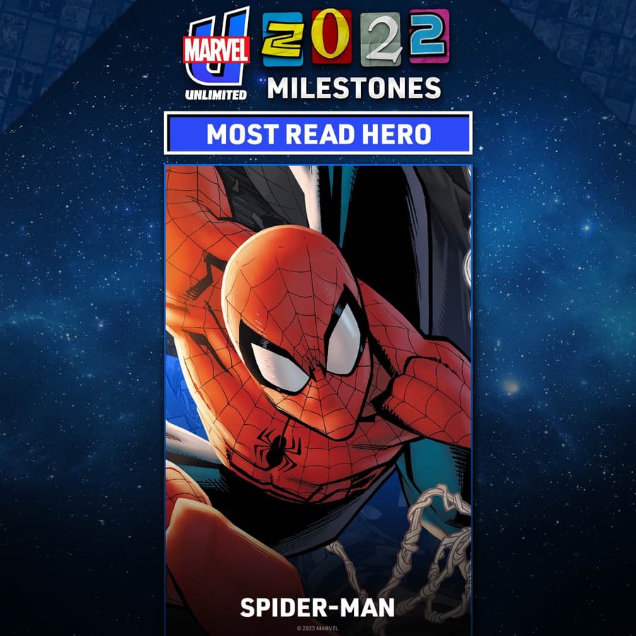 MOST READ HERO: SPIDER-MAN