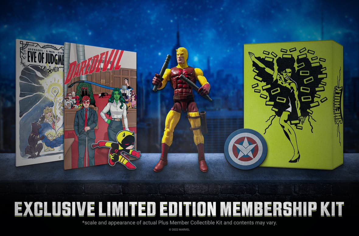 2022 Marvel Unlimited Plus Member Kit