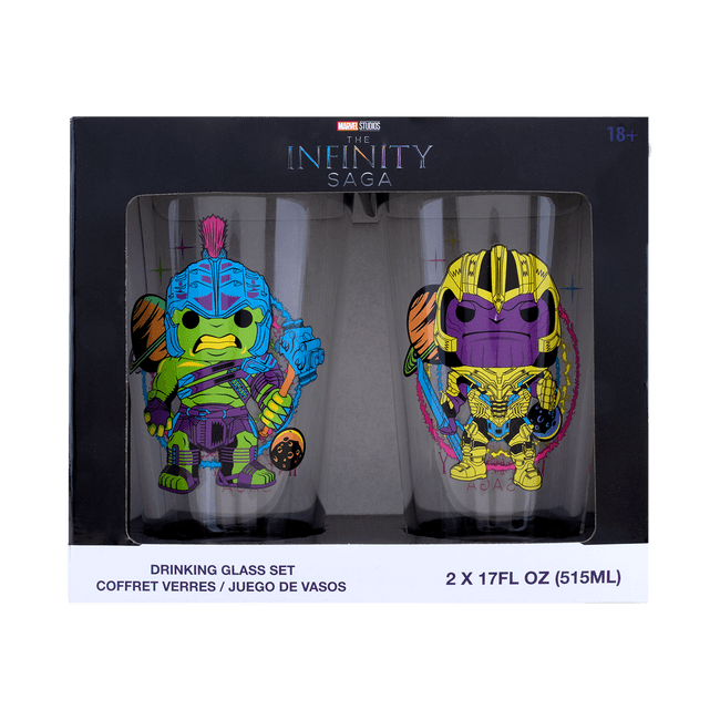 Blacklight 2-glass set