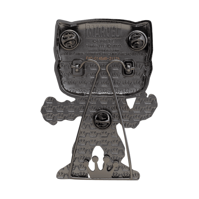 Blacklight Black Panther pin