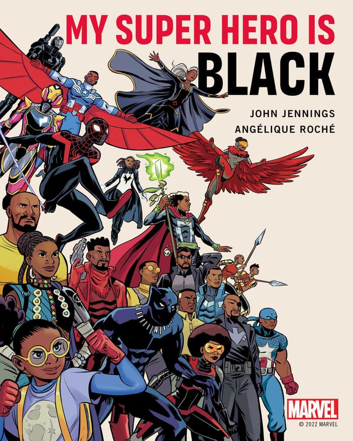 'My Super Hero is Black' cover art by Natacha Bustos