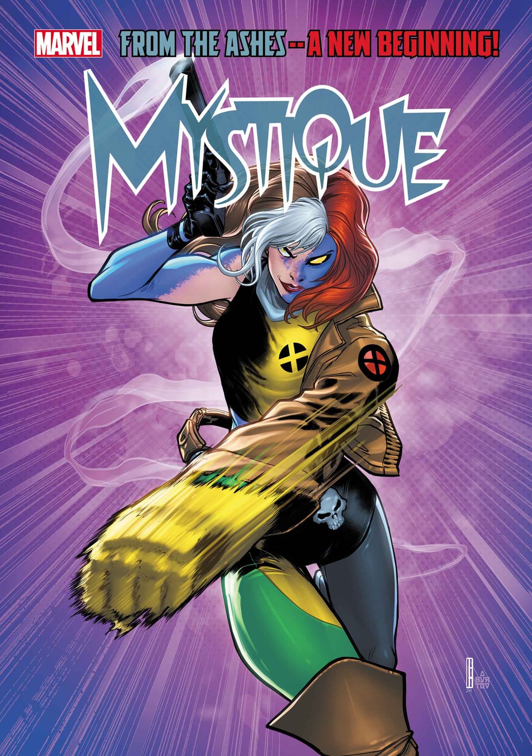 MYSTIQUE #1 variant cover by David Baldeón