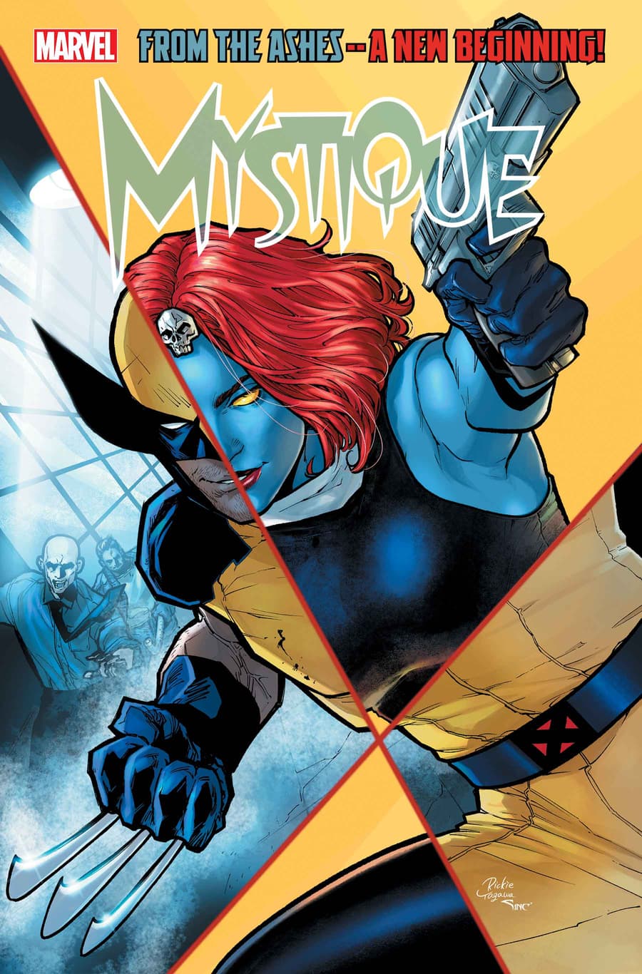 MYSTIQUE #1 Wolverine Variant Cover by Rickie Yagawa