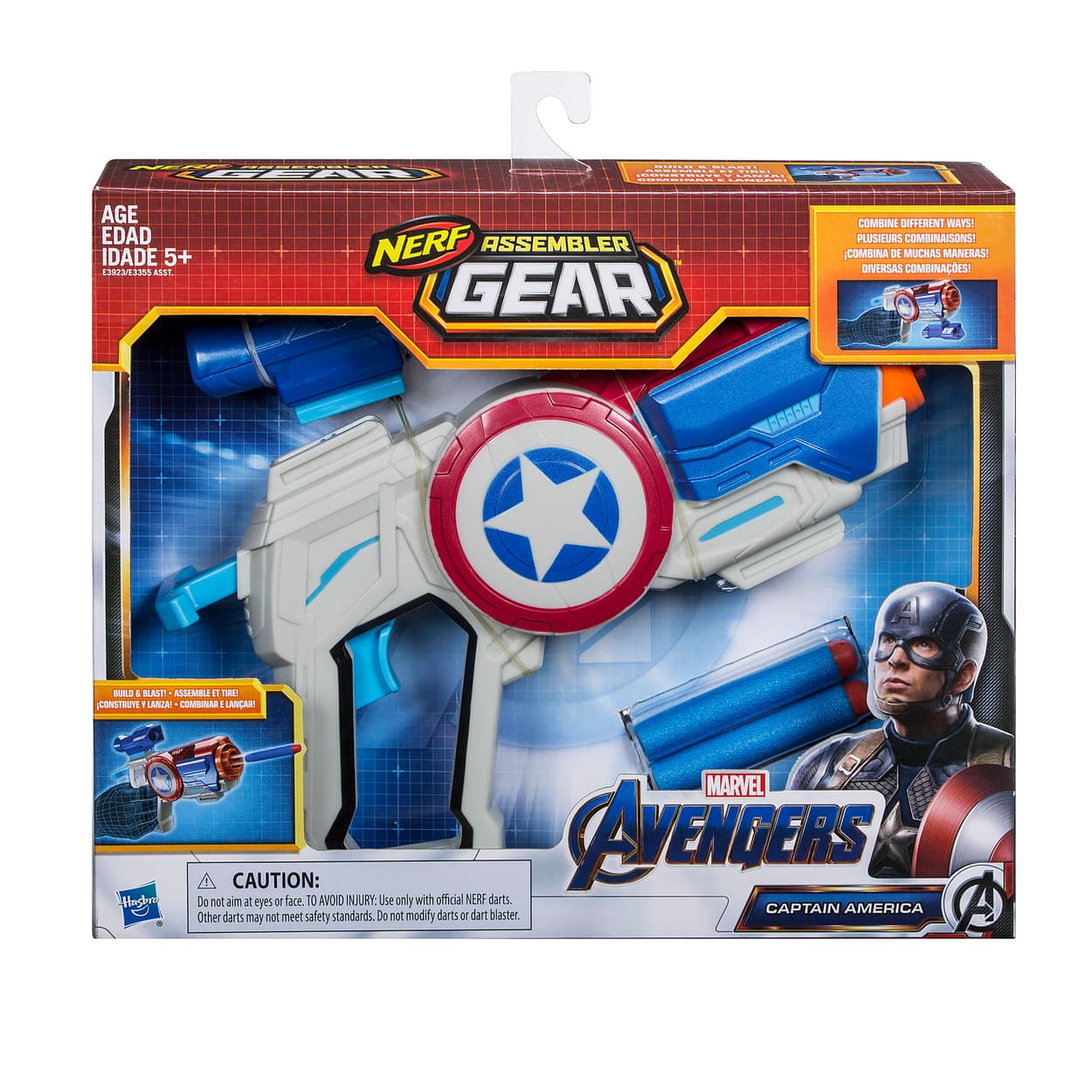 Nerf Captain America Bouclier Deluxe - Démo en français 