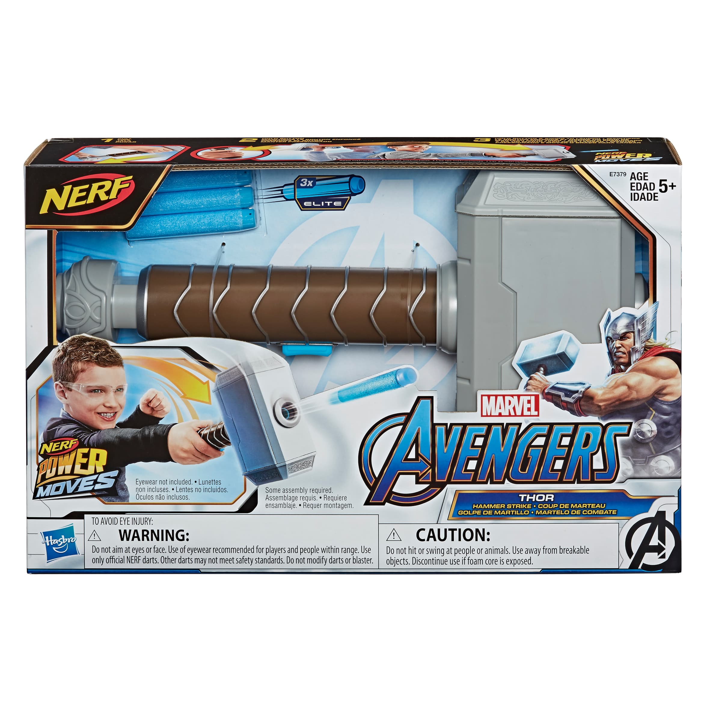 Nerf Power Moves Thor Hammer Strike